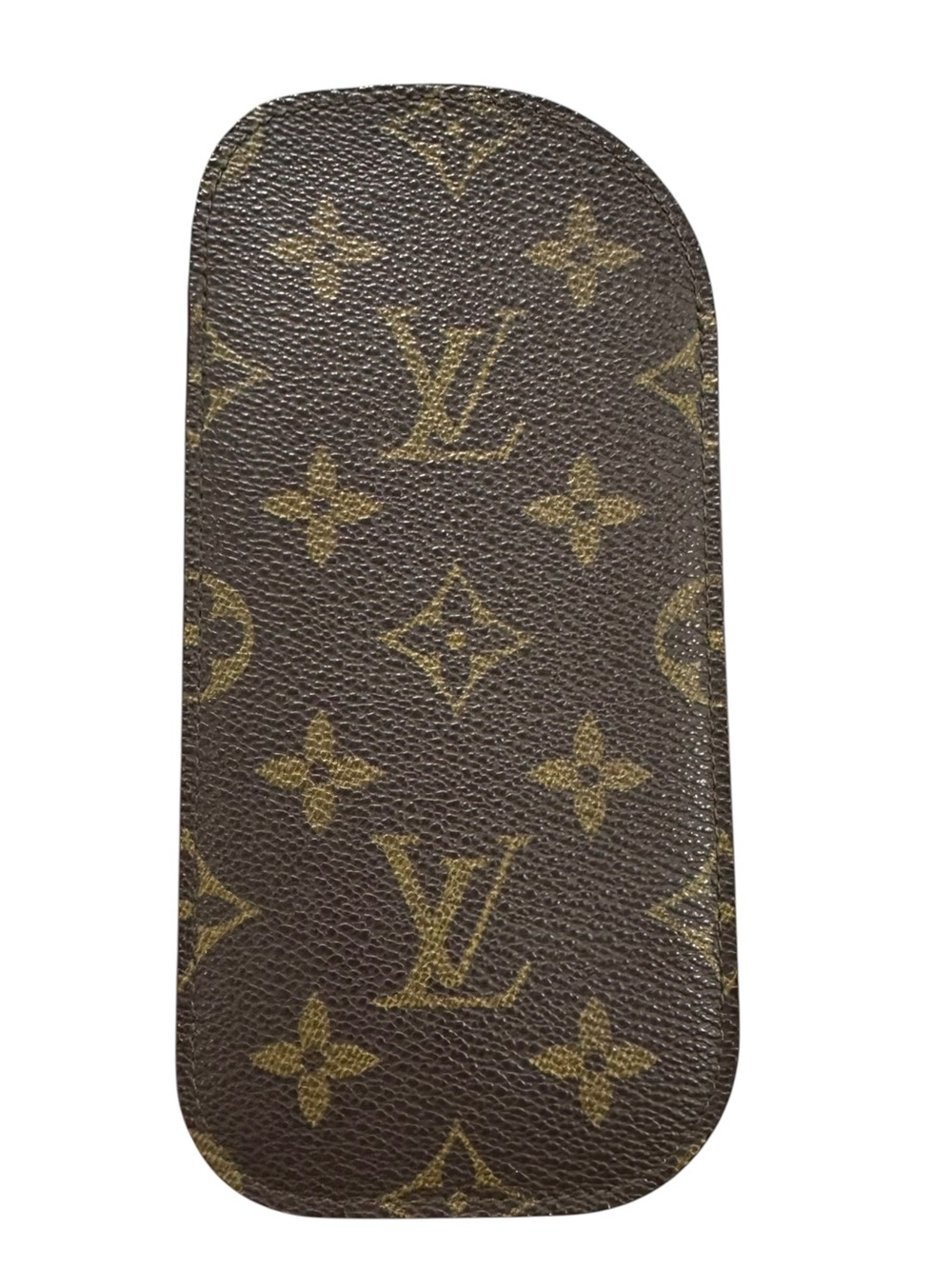 Louis Vuitton Monogram & Suede Leather Sunglasses Eyeglasses Case - Picture 10 of 11
